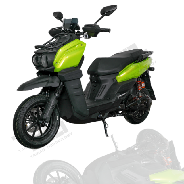 72V 2000W 电动摩托车，12 英寸车轮，70km/h